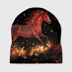 Шапка Огненные лошади - паттерн
