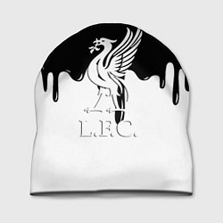 Шапка Ливерпуль разводы красок, цвет: 3D-принт