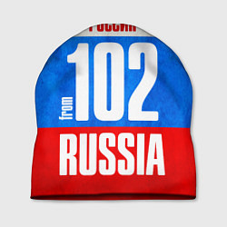 Шапка Russia: from 102, цвет: 3D-принт