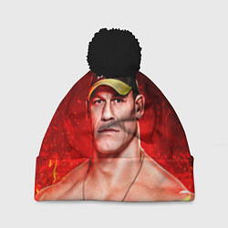 Шапка c помпоном John Cena: Flame