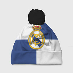 Шапка c помпоном Real Madrid: Blue style