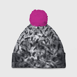 Шапка c помпоном Вороны