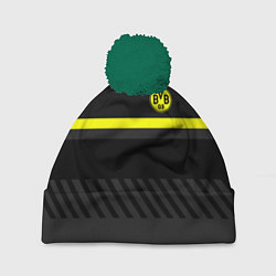 Шапка с помпоном FC Borussia 2018 Original #3, цвет: 3D-зеленый