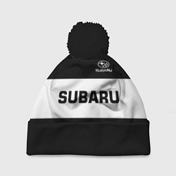 Шапка с помпоном Subaru: Black Sport, цвет: 3D-черный