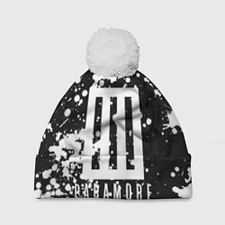 Шапка c помпоном Paramore: Black & White