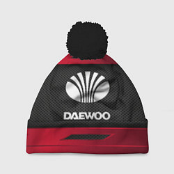 Шапка с помпоном Daewoo Sport, цвет: 3D-черный