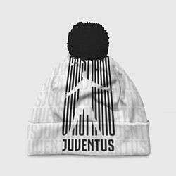 Шапка с помпоном Cris7iano Juventus, цвет: 3D-черный