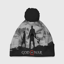 Шапка с помпоном God of War: Grey Day, цвет: 3D-черный