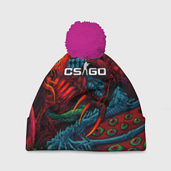 Шапка c помпоном CS:GO Hyper Beast