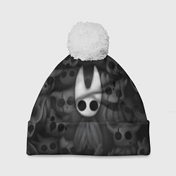 Шапка с помпоном Hollow Knight, цвет: 3D-белый