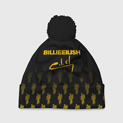 Шапка с помпоном Billie Eilish: Yellow & Black Autograph, цвет: 3D-черный