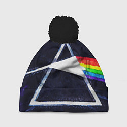 Шапка c помпоном PINK FLOYD