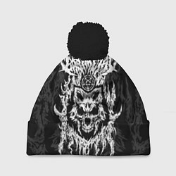Шапка с помпоном BABYMETAL, цвет: 3D-черный