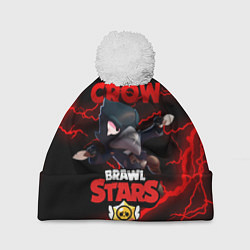 Шапка c помпоном BRAWL STARS CROW