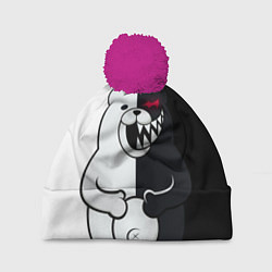 Шапка c помпоном MONOKUMA