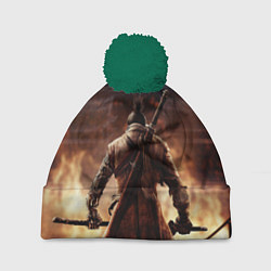 Шапка с помпоном Sekiro shadows die twice, цвет: 3D-зеленый