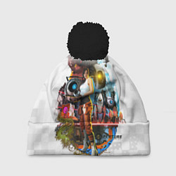 Шапка c помпоном PORTAL