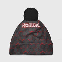 Шапка с помпоном ROBLOX, цвет: 3D-черный