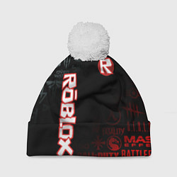 Шапка с помпоном ROBLOX, цвет: 3D-белый