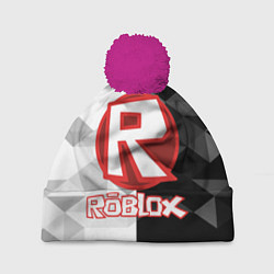 Шапка с помпоном ROBLOX, цвет: 3D-малиновый