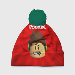 Шапка с помпоном ROBLOX, цвет: 3D-зеленый