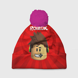 Шапка c помпоном ROBLOX