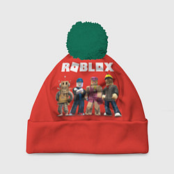Шапка c помпоном ROBLOX