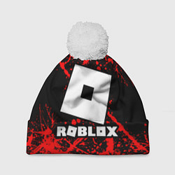 Шапка с помпоном Roblox, цвет: 3D-белый