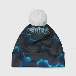 Шапка с помпоном Roblox Neon Hex, цвет: 3D-белый