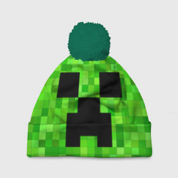 Шапка c помпоном MINECRAFT