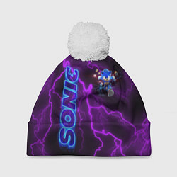 Шапка c помпоном SONIC