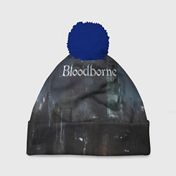 Шапка с помпоном Bloodborne, цвет: 3D-тёмно-синий