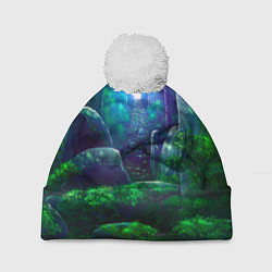 Шапка c помпоном Дорога в храм