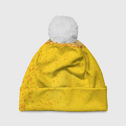 Шапка c помпоном Пиво