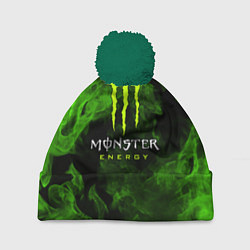 Шапка c помпоном MONSTER ENERGY