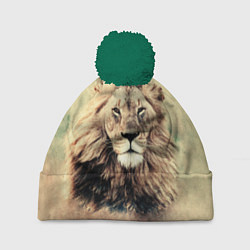Шапка с помпоном Lion King, цвет: 3D-зеленый