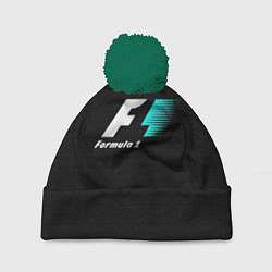 Шапка c помпоном Formula 1
