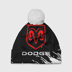 Шапка c помпоном DODGE