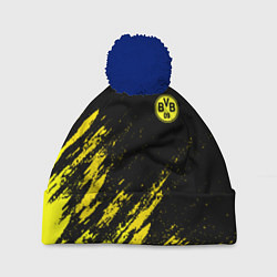 Шапка с помпоном BORUSSIA, цвет: 3D-тёмно-синий