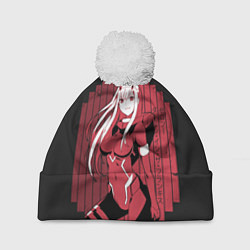 Шапка c помпоном ZeroTwo Darling in the Franx