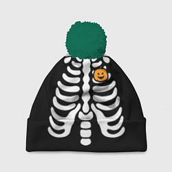 Шапка c помпоном Halloween