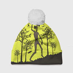 Шапка c помпоном Siren Head