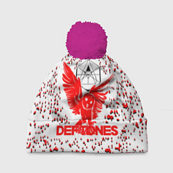 Шапка c помпоном Deftones