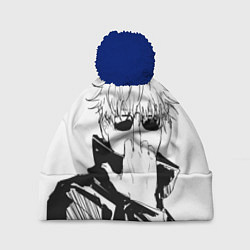 Шапка c помпоном Магическая битва Годжо