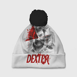 Шапка с помпоном Dexter Правосудие Декстера, цвет: 3D-черный