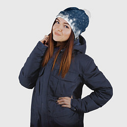 Шапка с помпоном Snow, цвет: 3D-белый — фото 2