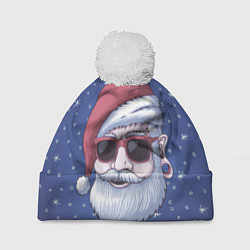 Шапка с помпоном САНТА ХИПСТЕР SANTA HIPSTER, цвет: 3D-белый