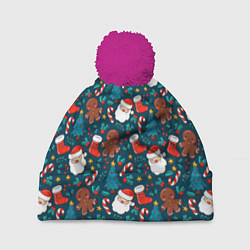 Шапка c помпоном ПОКРЫТО НОВЫМ ГОДОМ!