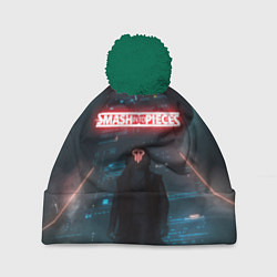 Шапка c помпоном Smash Into Pieces Big Bang Neon man