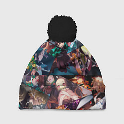 Шапка c помпоном Kimetsu no aiba Все персонажи